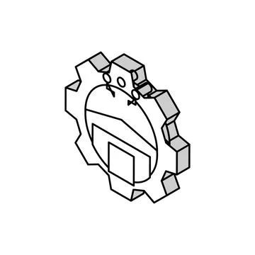 Warehouse organization logistic manager isometric icon vector illustration Stock Illustration