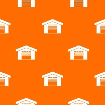 Warehouse pattern seamless Stock Illustration