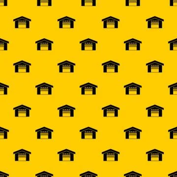 Warehouse pattern vector Stockillustratie