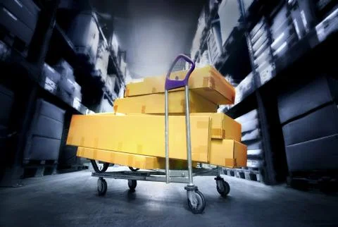 Warehouse Foto stock