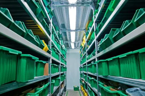 Warehouse Foto stock