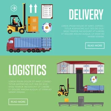 Warehouse process infographics vector illustration Stock Illustration