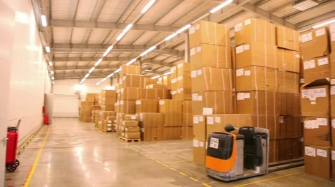 Warehouse shipping 2 Stock Footage 46503407