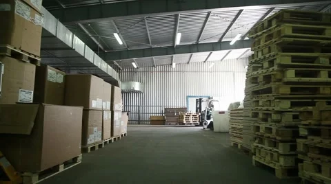 Warehouse shipping 3 Stock Footage 46503409