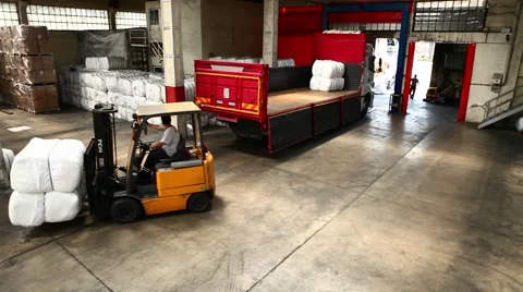 Warehouse shipping Vídeos de archivo 40741053