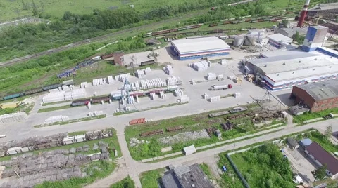 Warehouse storage building blocks and wood Stock-Footage 68938947