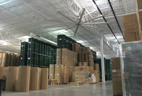 Warehouse Supervisor Stock Footage 930254