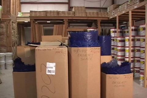 Warehouse Supply Center Stock Footage 328351