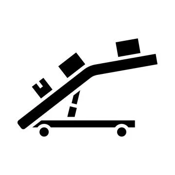 Warehouse Transportation System Icon Stockillustratie