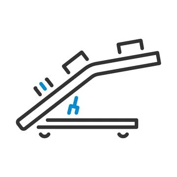Warehouse Transportation System Icon Illustrazione stock