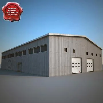 Warehouse V2 3D Model