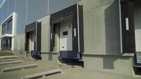 Warehouse, video shooting from hands 動画素材 327571540