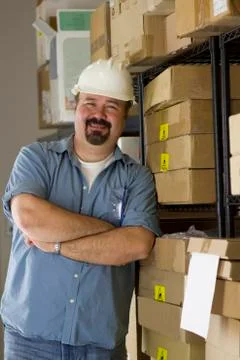 Warehouse worker Stock Photos