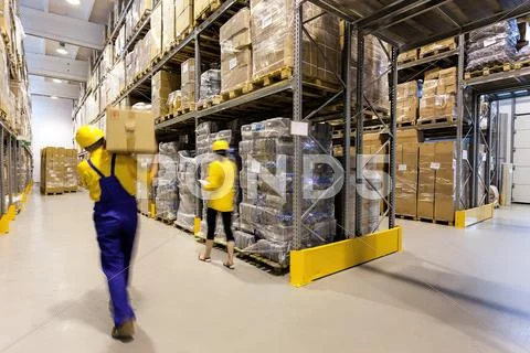 Warehouse worker Stock Photos
