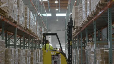 Warehouse Workers Working During Covid 19 22 Stock Footage 169374976