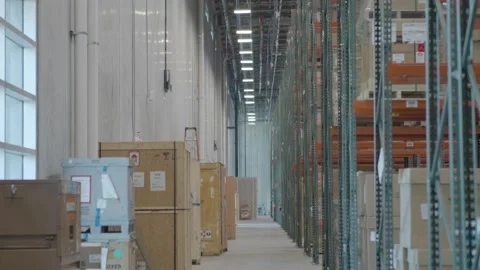 Warehouse Workers Working During Covid 19 13 Stock Footage 169375840