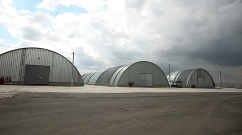 Warehouses for storage of crops 動画素材 62403146