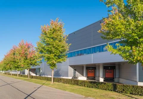 Warerhouse loading docks Stock Photos