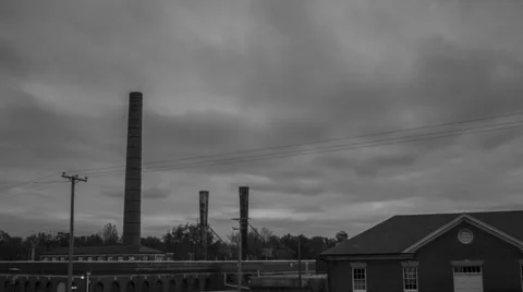 Warfield Complex Industrial Timelapse 4K Stock Footage 61559875