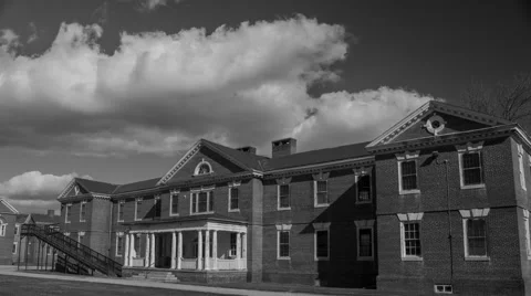 Warfield Complex Main Building Timelapse 4K Stock Footage 61627324