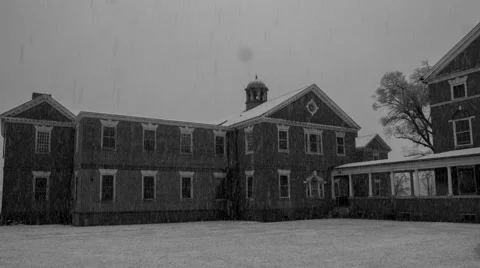 Warfield Complex Snow Timelapse 4K 動画素材 61628439