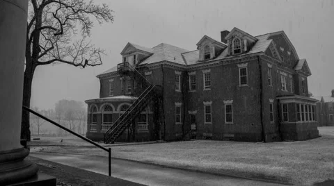 Warfield Complex Snow Timelapse 4K Stock Footage 61628469