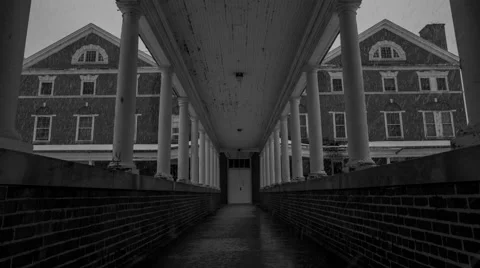 Warfield Complex Walkway Time-lapse 4K Stock Footage 61629862