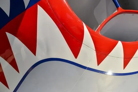 Warhawk plane Stock Photos