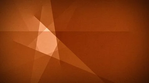 Warm abstract 4K geometric design in shades of orange and brown, featuring .. Stock-Illustration