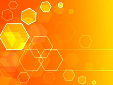 Warm abstract  geometric background Illustrazione stock