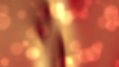 Warm Abstract Gradient Background with Soft Light Circles and Flares Stock Footage 285714693