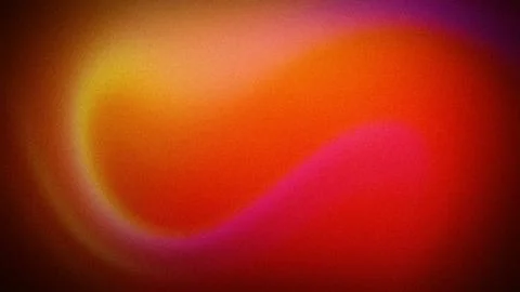 A warm abstract gradient blending orange, red, and yellow hues with a grain.. Stockillustratie