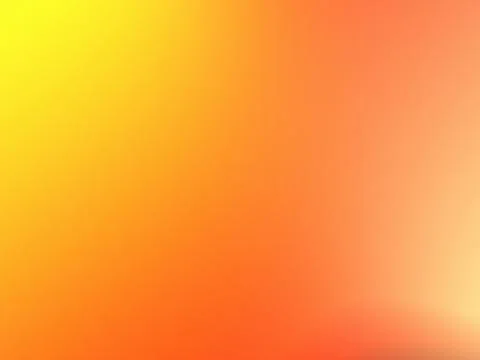 A warm abstract gradient blends bright yellow, golden orange, and coral ton.. Stock Illustration