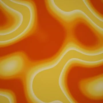 A warm abstract pattern combines orange, ochre, cream, and golden tones in .. Stock Illustration