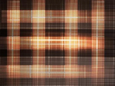 Warm Abstract Plaid Grid Background With Glowing Crosshatch Texture And Vin.. Stock Illustration