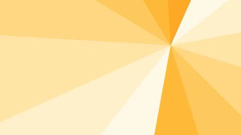 Warm abstract radial background features cream and golden rays converging Stock Illustration