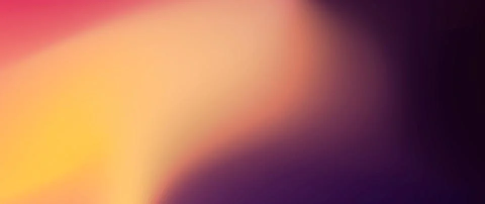 Warm Abstract Sunset Gradient Glow Background Stock-Illustration