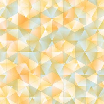 Warm abstract triangular background (vector) Illustrazione stock