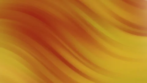 Warm Abstract Wavy Background in Yellow and Orange Tones Stock-Footage 321568556