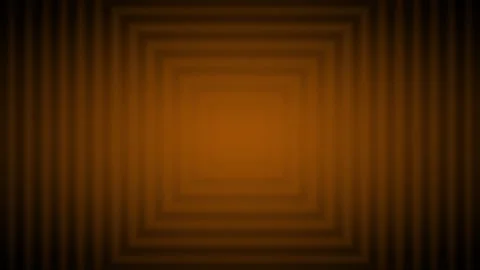 Warm amber radial lines pulse with metallic texture abstract loop background Stock-Footage 333481530