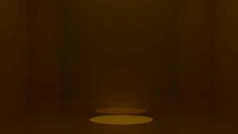 Warm Amber Spotlight Stage Background for Product Presentation Vídeo Stock 347490261