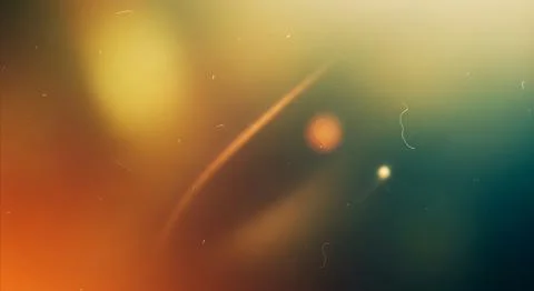 Warm and Cool Abstract Gradient Background with Cinematic Light Streak Illustrazione stock