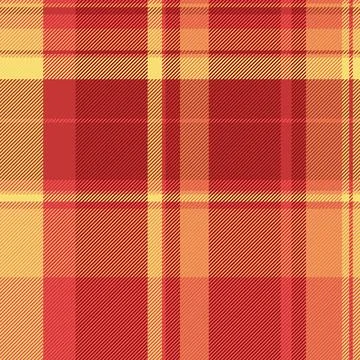 Warm and inviting plaid pattern featuring shades of red and gold. Use it as a Stock Illustration