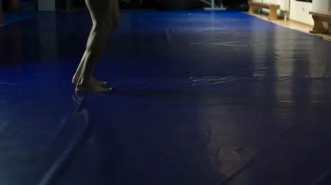 Warm Athlete Stock Footage 67446933