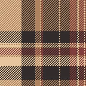 Warm autumnal plaid pattern.  Perfect for fall fashion, home decor, or text.. Stock Illustration