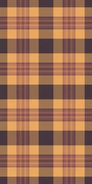 Warm autumnal plaid pattern.  Perfect for fall fashion, home decor, or textil 스톡 일러스트