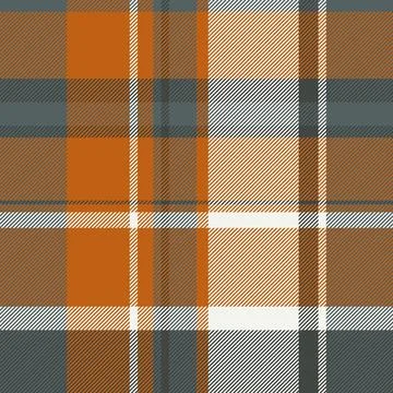 Warm autumnal plaid pattern.  Perfect for textile design, fall fashion, home  Stock Illustration