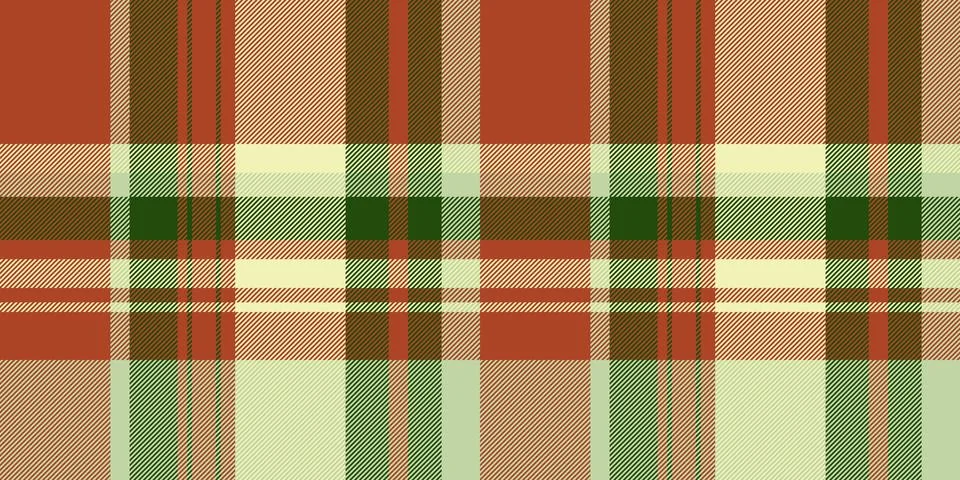 Warm autumnal plaid pattern.  Rustic earthy tones create a cozy and inviting  Stockillustratie