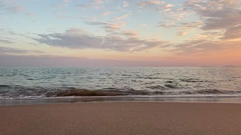 Warm Beach Stock Footage 166616086