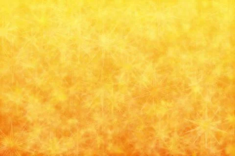  Warm beautiful orange and yellow background with star pattern and bokeh Illustrazione stock